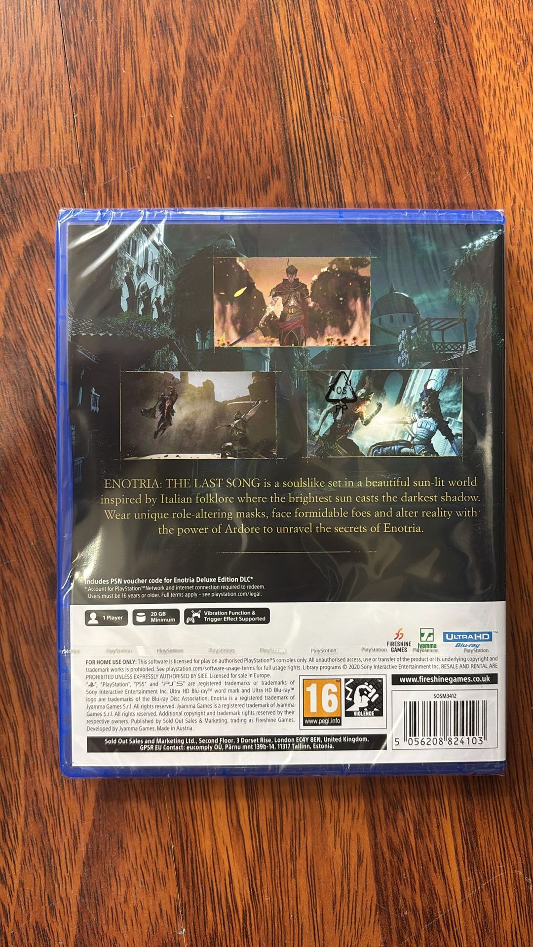 Enotria The Last Song Deluxe Edition PS5 UK Enotria The Last Song Deluxe Edition PS5 UK
